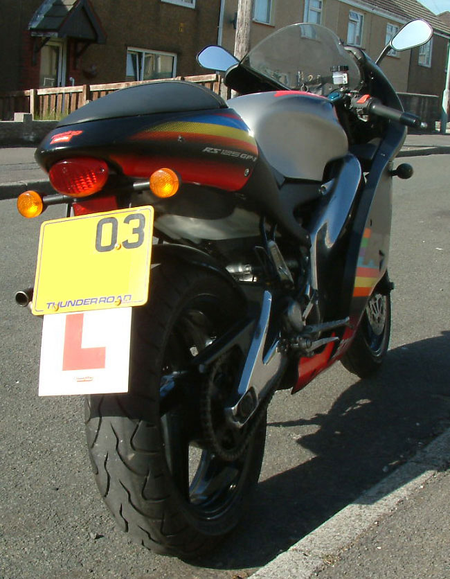 2003 Aprilia RS125 GP1 Back