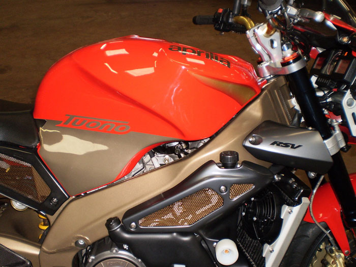2003 Aprilia RSV Tuono Fighter Tank