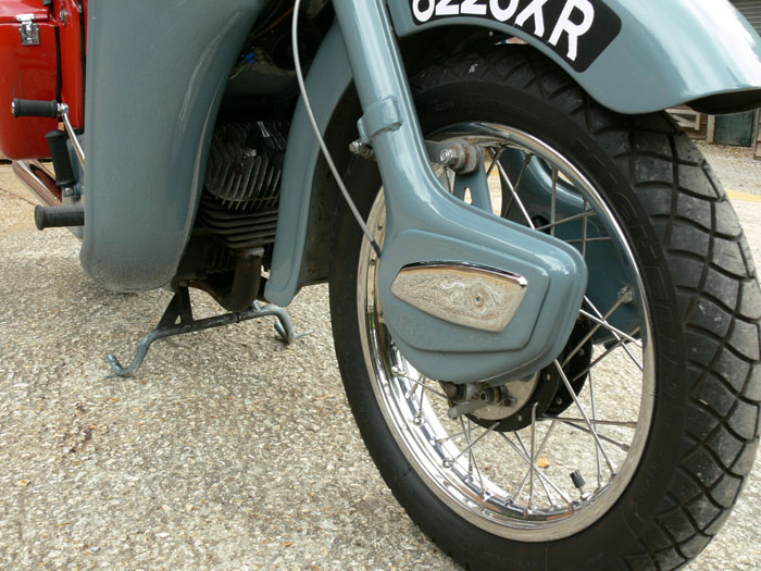 1959 Ariel Leader 250cc Front Wheel