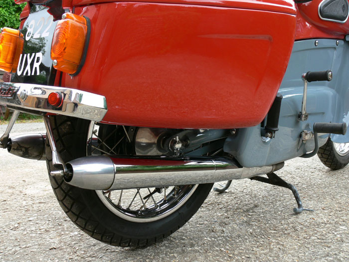 1959 Ariel Leader 250cc Rear Wheel
