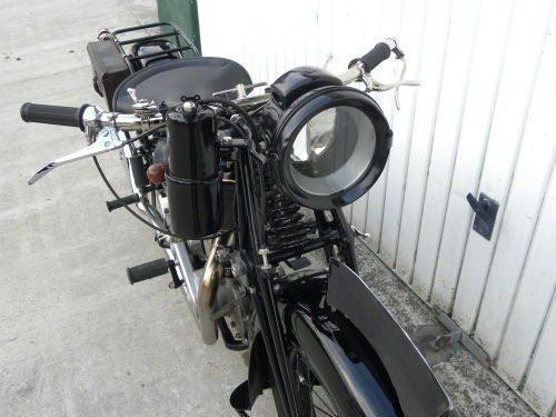 1928 ariel 500 ohv model d front