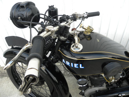 1928 ariel 500 ohv model d tank