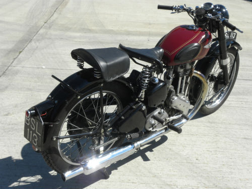 1952 Ariel 350 Red Hunter NH 4