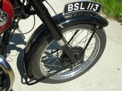 1952 Ariel 350 Red Hunter NH Front Wheel