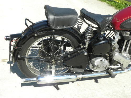 1952 Ariel 350 Red Hunter NH Rear Wheel
