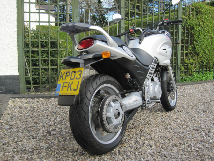 2002 BMW F650CS F650 CS Cosworth Scarver Back