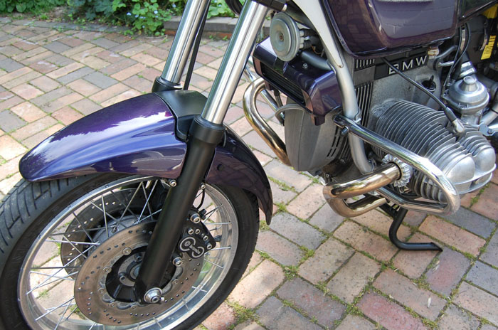 1993 Amethyst BMW R100R Front Wheel Engine