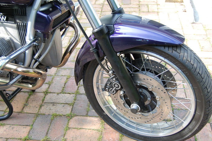 1993 Amethyst BMW R100R Front Wheel