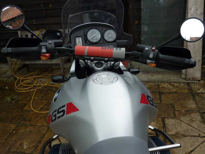 2003 bmw r1150gsa tank