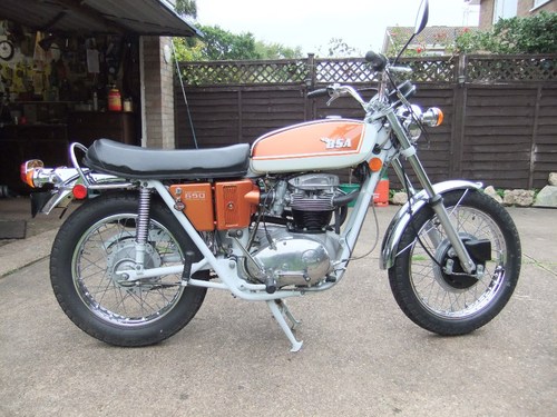 1971 BSA A65 Firebird Scrambler SRM Conversion 2