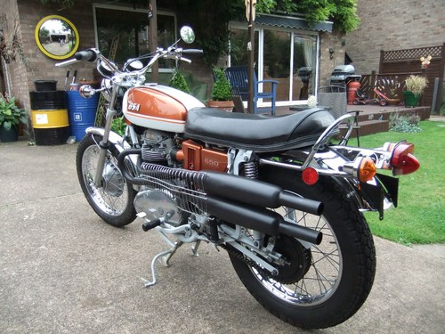 1971 BSA A65 Firebird Scrambler SRM Conversion 4
