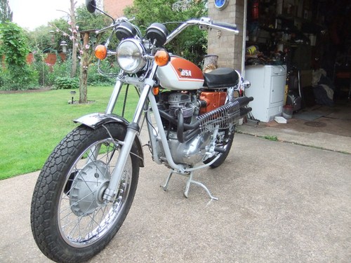 1971 BSA A65 Firebird Scrambler SRM Conversion 6
