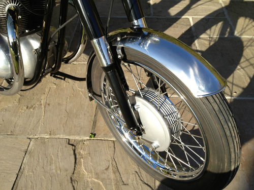 1965 BSA A65 Front Wheel