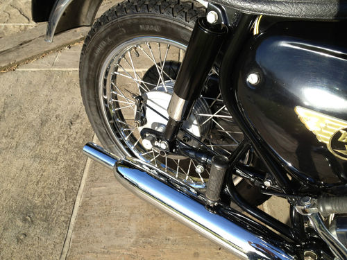1965 BSA A65 Rear Wheel
