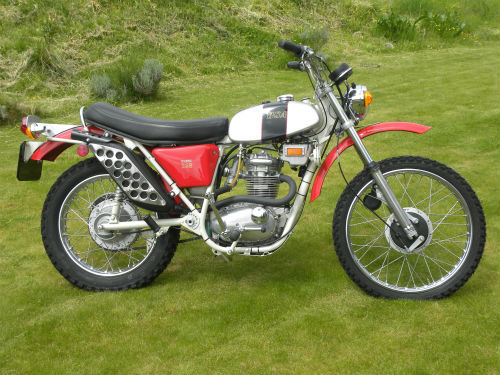 1971 BSA B25 Victor Trail 2