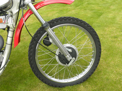 1971 BSA B25 Victor Trail Front Wheel