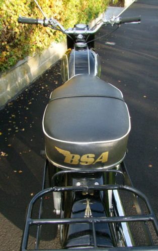 1968 bsa bantam d14 4 175cc seat