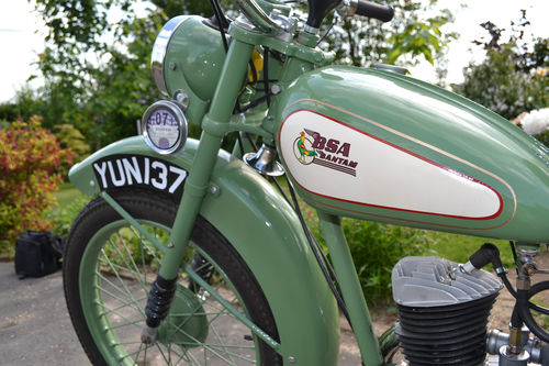 1952 BSA Bantam D1 Plunger Front Wheel Tank