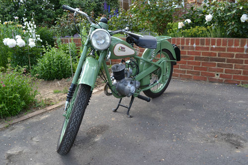 1952 BSA Bantam D1 Plunger Front