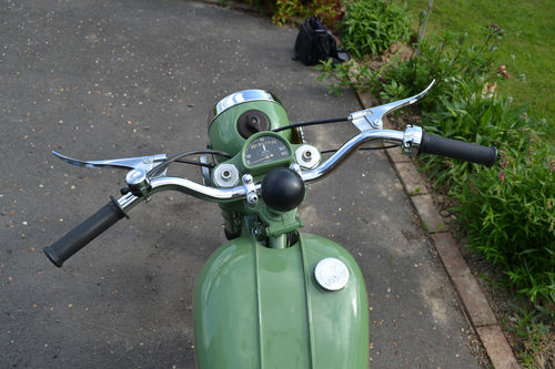 1952 BSA Bantam D1 Plunger Handlebars
