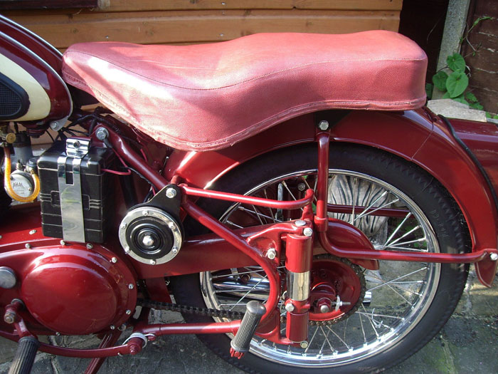 1956 BSA C11G Rear Wheel