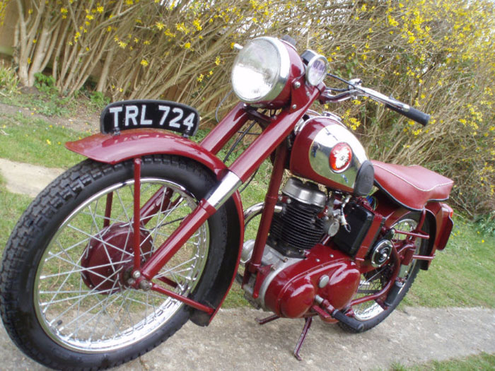 1955 bsa c11g 250cc 3
