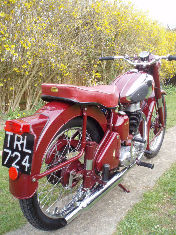 1955 bsa c11g 250cc 4
