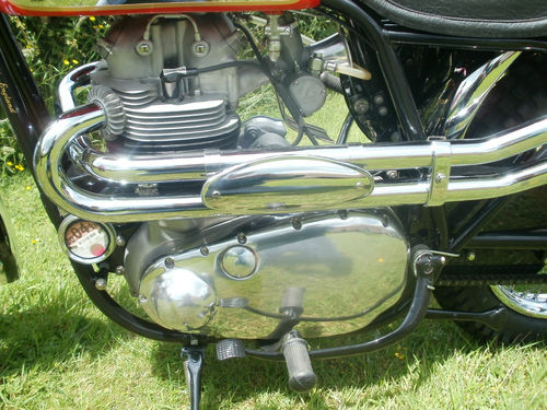1960 BSA A10 Spitfire Scrambler Engine