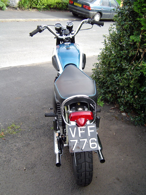 1957 bsa yamaha hybrid back