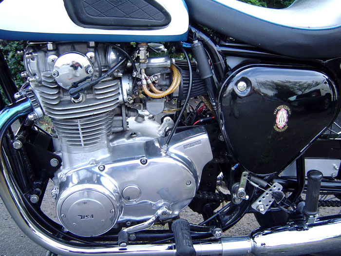 1957 bsa yamaha hybrid engine