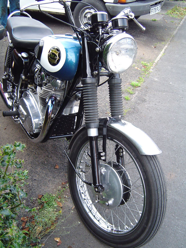 1957 bsa yamaha hybrid front