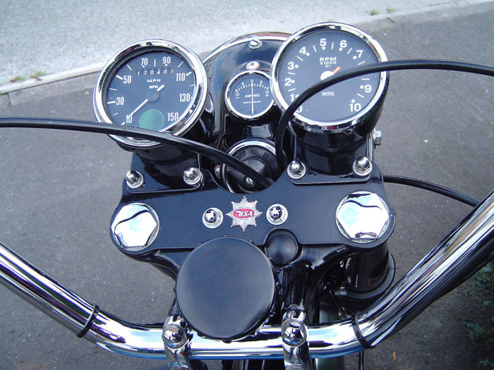1957 bsa yamaha hybrid speedometer