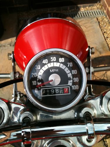 1977 barron 125cc speedometer