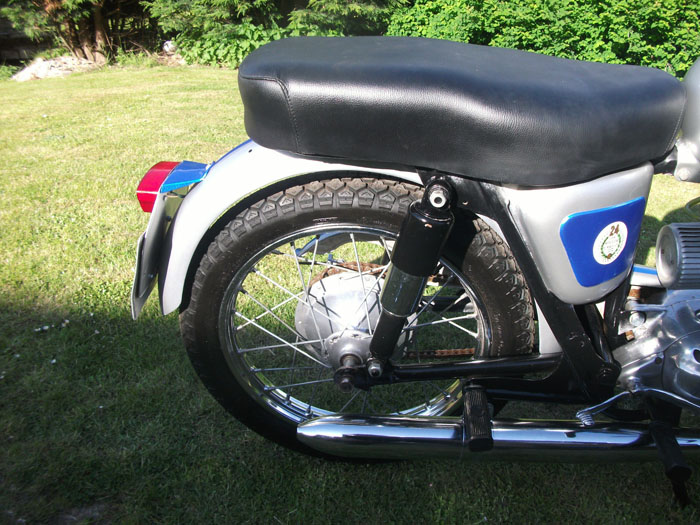 1964 Bultaco Mercurio 155 Back Wheel