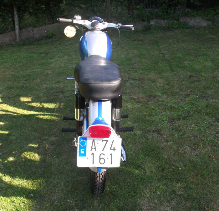1964 Bultaco Mercurio 155 Back
