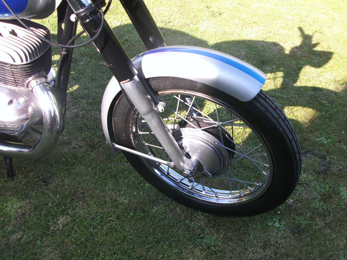 1964 Bultaco Mercurio 155 Front Wheel