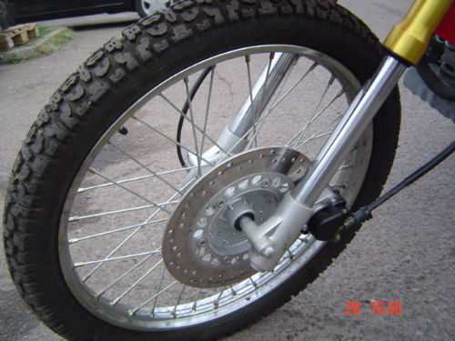 2005 chituma gy 125cc front wheel