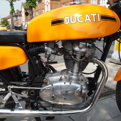 1975 Ducati 350 Cafe Racer Engine