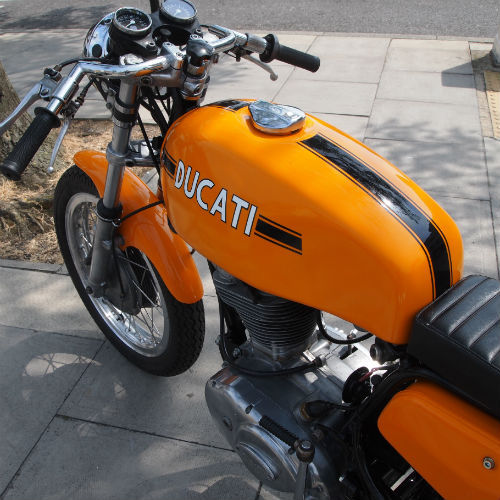 1975 Ducati 350 Cafe Racer Tank