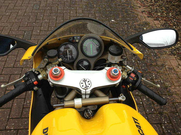 1999 Ducati 748 Handlebar Gauges