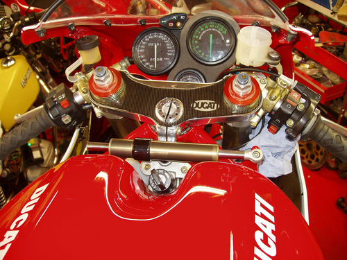 1997 Ducati 748S Handlebar Gauges