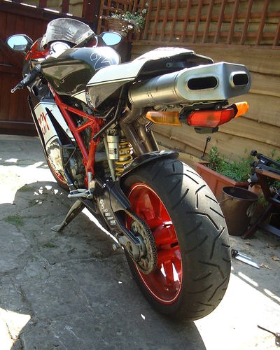 2003 Ducati 749 Back