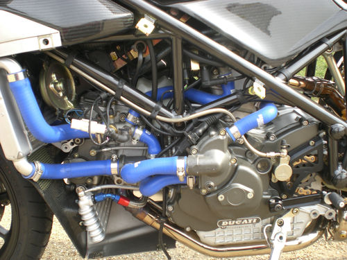 1997 Ducati 916 Senna II Engine Cover Off 1