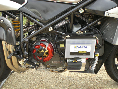 1997 Ducati 916 Senna II Engine Cover Off 2