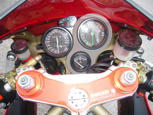 1999 ducati 996 biposto speedometer