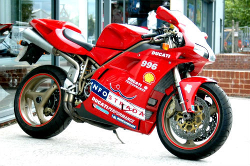 1999 ducati 996 bi posto super sports bike 1