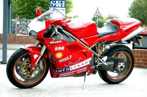 1999 ducati 996 bi posto super sports bike 3