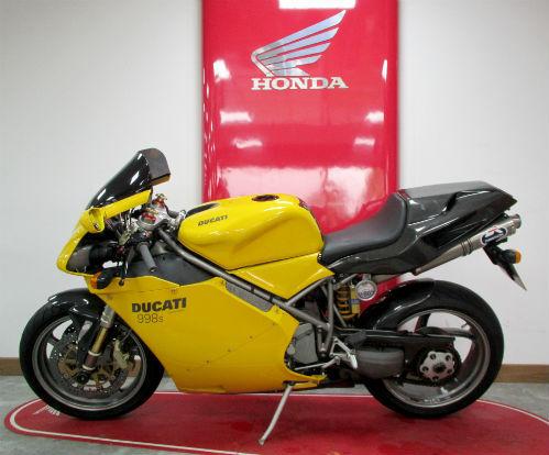 2002 Ducati 998S Testastretta 134bhp Yellow Supersport 2