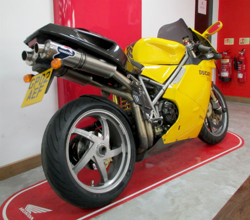 2002 Ducati 998S Testastretta 134bhp Yellow Supersport 4