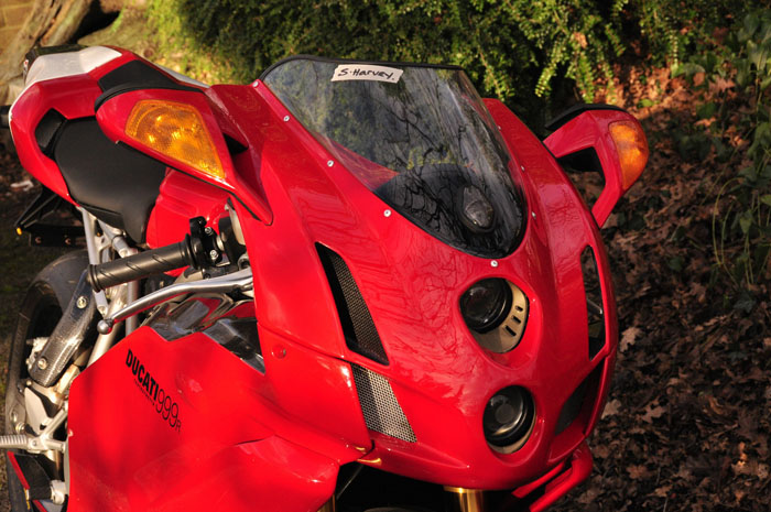 2003 ducati 999r brand new front